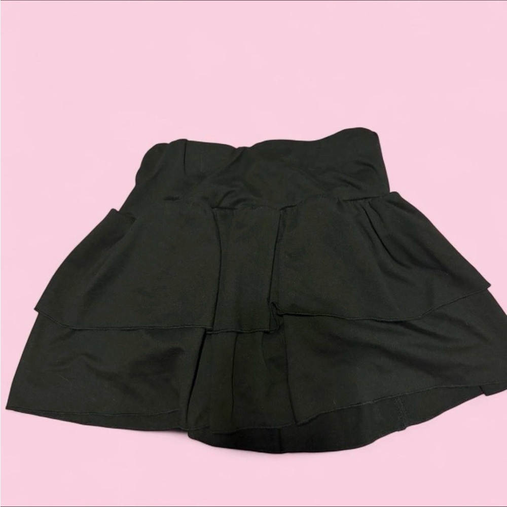 Black Layered Skirt